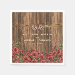 Guardanapo De Papel Belo Rosa de Lily Flores