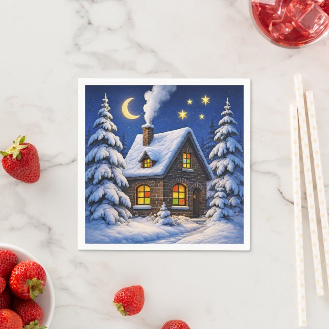 Guardanapo De Papel Belo tema de Natal (Insitu)
