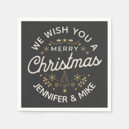 Guardanapo De Papel Belos natal vintage design