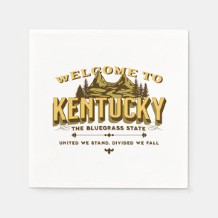 Guardanapo De Papel Bem-vindo ao Kentucky