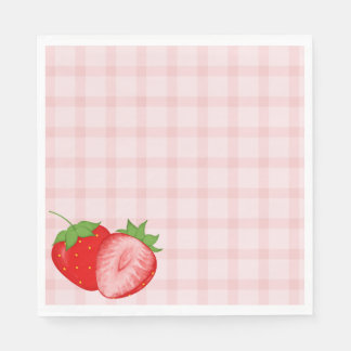 Guardanapo De Papel Berry First Birthday Party Napkins