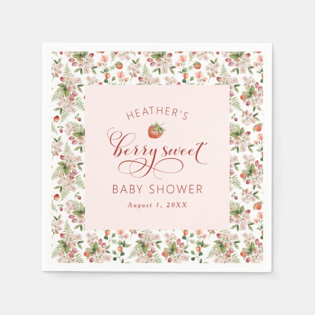 Guardanapo De Papel Berry Sweet (Frente)