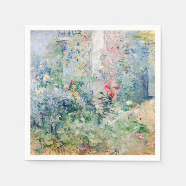 Guardanapo De Papel Berthe Morisot - O Jardim de Bougal (Frente)