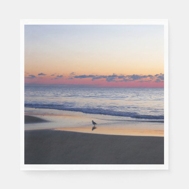 Guardanapo De Papel Bethany Beach Sunrise I (Frente)