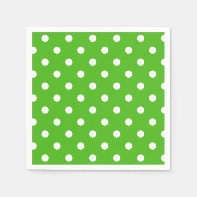 Guardanapo De Papel Big Spots Livro Verde da Kelly Napkins (Frente)