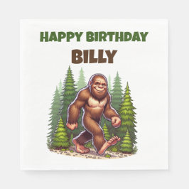 Guardanapo De Papel Bigfoot Amigável