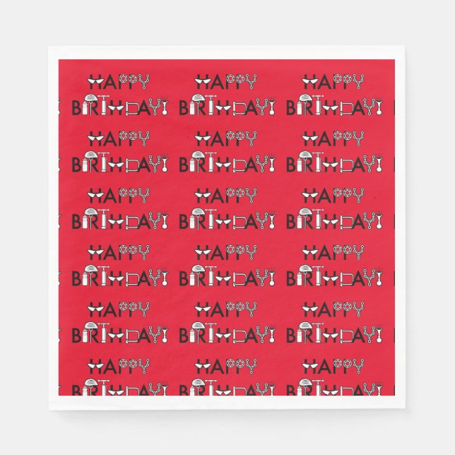 Guardanapo De Papel Bike Personalizada - Parecido com Gráfico de Teles (Frente)