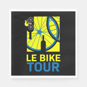 Guardanapo De Papel Bike Tour Art