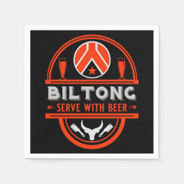 Guardanapo De Papel Biltong E Beer