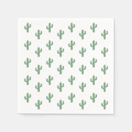 Guardanapo De Papel Birthday Napkin, Partido do Boho Fiesta Cactus Esp