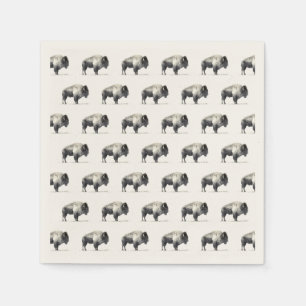Guardanapo De Papel Bisonte americano