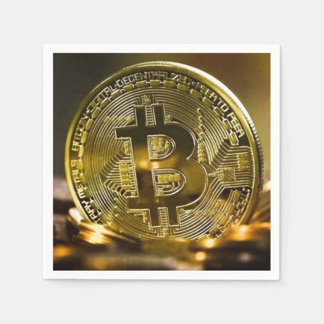 Guardanapo De Papel bitmoeda (Frente)