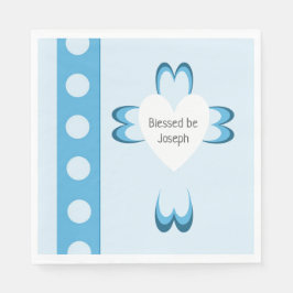Guardanapo De Papel Blessed Baptism Paper Napkin