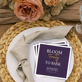 Guardanapo De Papel Blogue 20 a Bask I Violet Adult Festa de aniversár