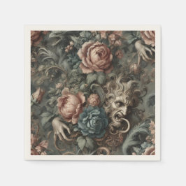 Guardanapo De Papel Blood Shadows Ritual – Gothic Victorian