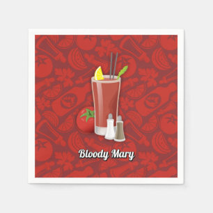 Guardanapo De Papel Bloody Mary