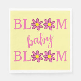 Guardanapo De Papel Bloom Baby Bloom Chá de fraldas