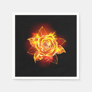 Guardanapo De Papel Blooming Fire Rosa