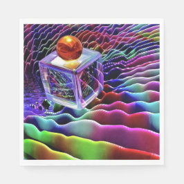 Guardanapo De Papel Bloqueio de cores