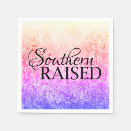 Guardanapo De Papel Blossomas do Patrimônio: Southern Raised Watercolo