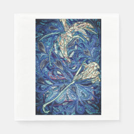 Guardanapo De Papel Blue cake