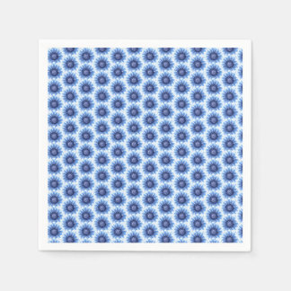 Guardanapo De Papel Blue Daisy Napkin por toda a Impressão