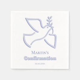 Guardanapo De Papel blue dove Confirmation