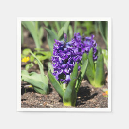 Guardanapo De Papel Blue Geocinth em primavera