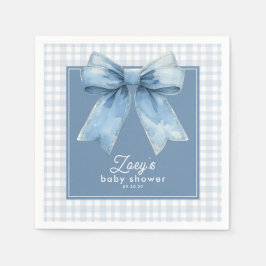 Guardanapo De Papel Blue Jean Baby Baby Shower Paper Napkin