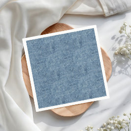 Guardanapo De Papel Blue Jean Denim