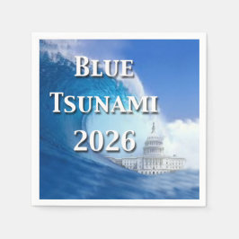 Guardanapo De Papel Blue Tsunami Election 2026