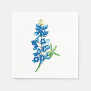 Guardanapo De Papel Bluebonnet 2 da aguarela
