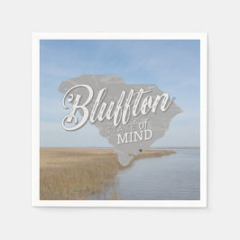 Guardanapo De Papel Bluffton Estado de Espírito Lowcountry Carolina do