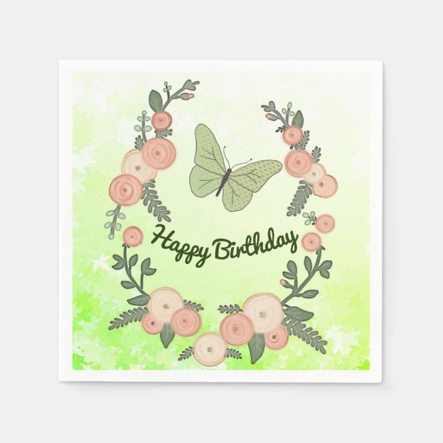 Guardanapo De Papel Blumenranke (Frente)