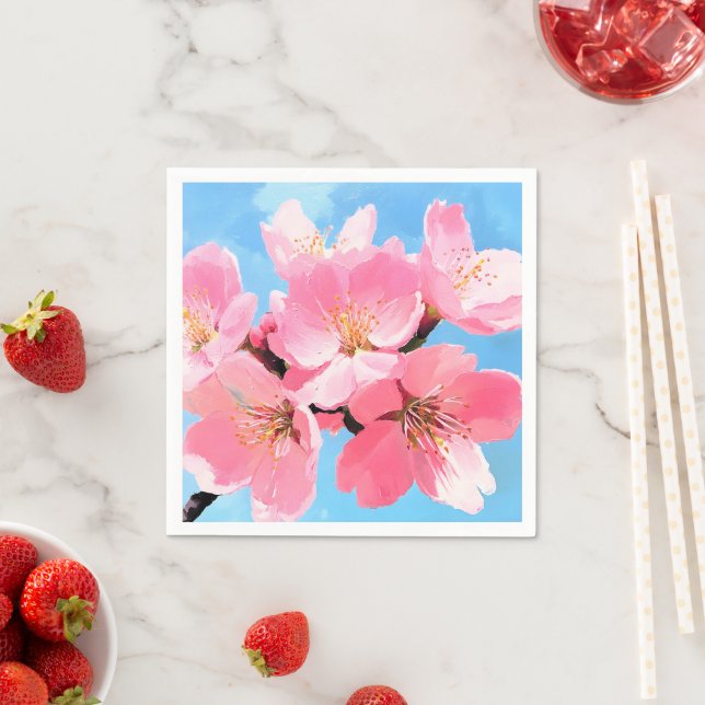 Guardanapo De Papel Blush Bloom Cherry Blossom (Insitu)