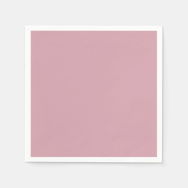Guardanapo De Papel Blush de Quartz Sólido, Simples (Frente)