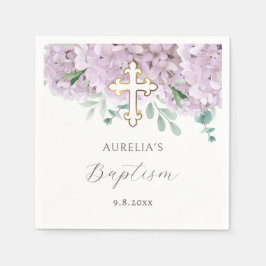 Guardanapo De Papel Blush Hydrangea Baptism