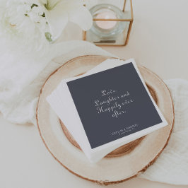 Guardanapo De Papel Boa noite, Boho ama riso e feliz para sempre