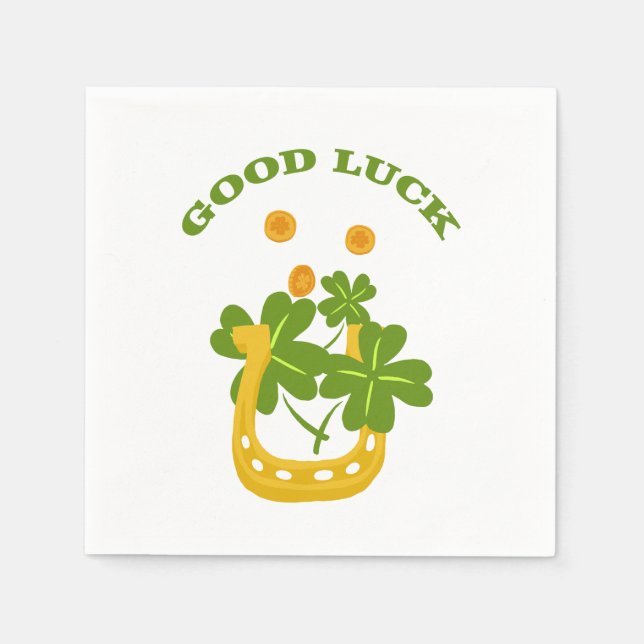 Guardanapo De Papel Boa Sorte (Frente)