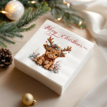 Boa Vaca das Terras Altas de Natal com Chifres Fes