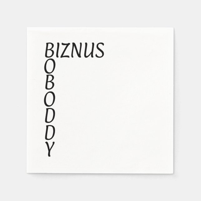 Guardanapo De Papel BOBODDY - Creed está brilhando no escritório! (Frente)