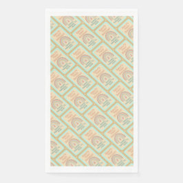 Guardanapo De Papel Boho Birthday Magic Pale Yellow