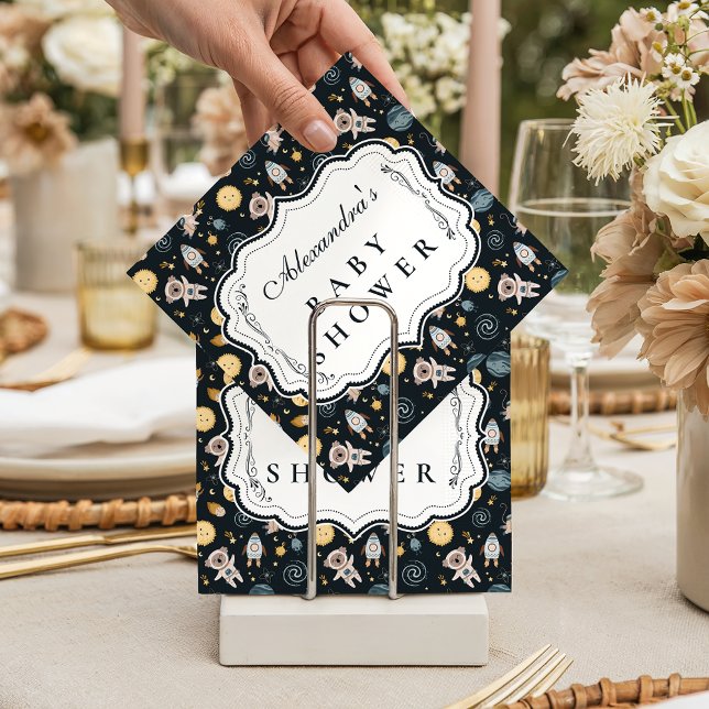 Guardanapo De Papel Boho Celestial Animal Baby Shower (Criador carregado)