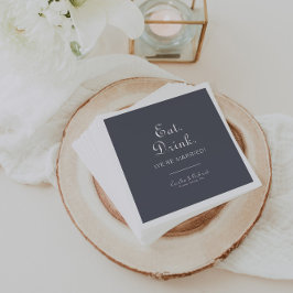 Guardanapo De Papel Boho Coma Bebida Somos Casados