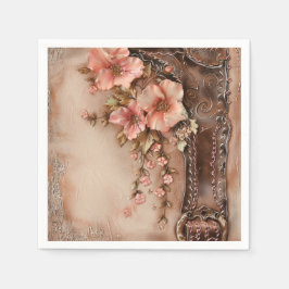 Guardanapo De Papel Boho Cowgirl Western Floral Wedkins