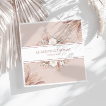 Boho Pampas Grass Wedding