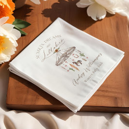 Guardanapo De Papel Boho Rustic Wagon Wheel Mobile Western Chá de fral