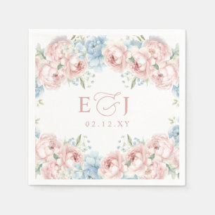Guardanapo De Papel Boho Summer Primavera Blush Casamento Floral