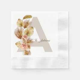 Guardanapo De Papel Boho Wedding - Personalizado
