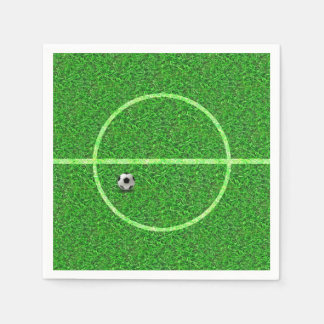 Guardanapo De Papel Bola de Futebol do Futebol - Papel Napkin